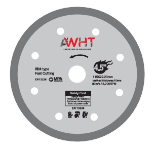 AWHT RIM BLADE 115X22.23MM