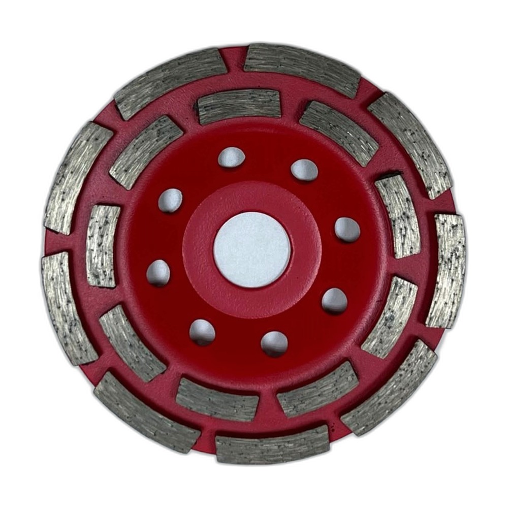 DOUBLE ROW CUP WHEEL 115X22.23MM AWHT