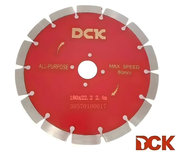 Diamond Blade 7 inch 180x22.2x2.4mm DCK