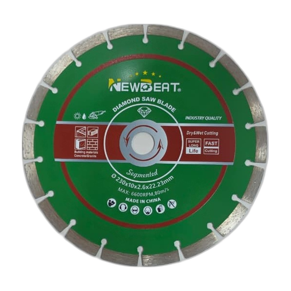 SEGMENTED DIAMOND 230x22.23MM NEWBEAT